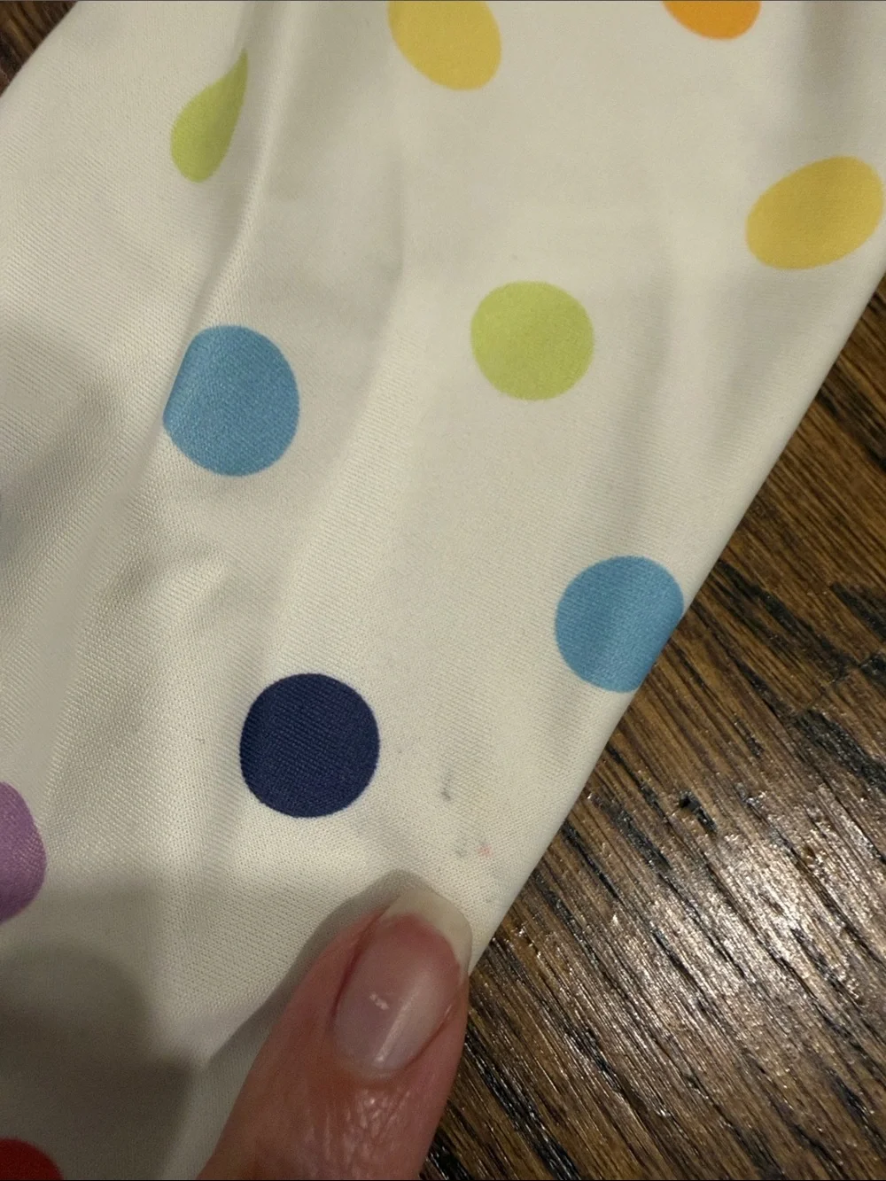 Primary Polka Dot Two Piece Swimsuit with Rashguard 18-24 Months